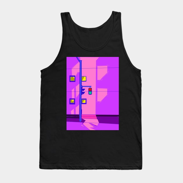 Retro traffic light Tank Top by Danwpap2